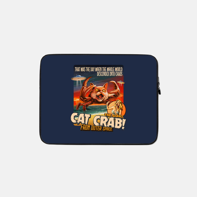 The Giant Cat Crab-None-Zippered-Laptop Sleeve-daobiwan