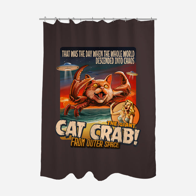 The Giant Cat Crab-None-Polyester-Shower Curtain-daobiwan