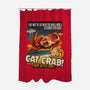 The Giant Cat Crab-None-Polyester-Shower Curtain-daobiwan