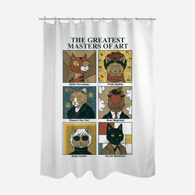 Masters Of Art-None-Polyester-Shower Curtain-Thiago Correa
