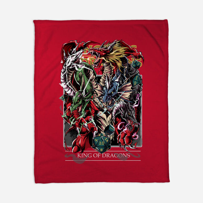 King Of Dragons-None-Fleece-Blanket-Guilherme magno de oliveira