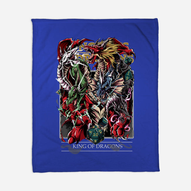 King Of Dragons-None-Fleece-Blanket-Guilherme magno de oliveira