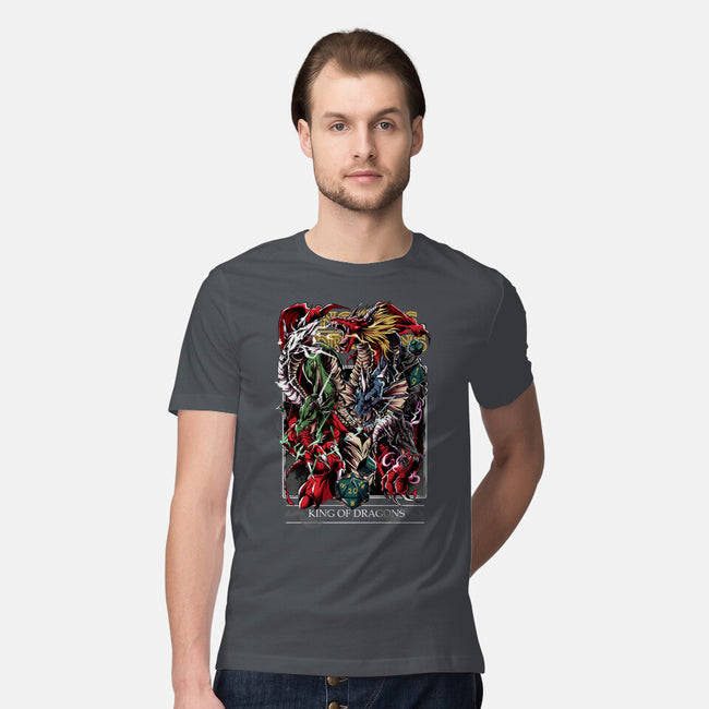 King Of Dragons-Mens-Premium-Tee-Guilherme magno de oliveira