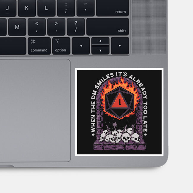 It's Already Too Late-None-Glossy-Sticker-marsdkart