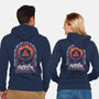 It's Already Too Late-Unisex-Zip-Up-Sweatshirt-marsdkart