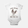 Cluck Around And Find Out-Baby-Basic-Onesie-kg07