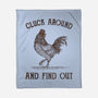 Cluck Around And Find Out-None-Fleece-Blanket-kg07