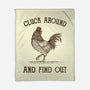 Cluck Around And Find Out-None-Fleece-Blanket-kg07