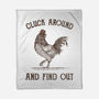 Cluck Around And Find Out-None-Fleece-Blanket-kg07