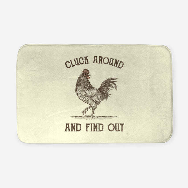 Cluck Around And Find Out-None-Memory Foam-Bath Mat-kg07