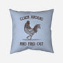 Cluck Around And Find Out-None-Removable Cover w Insert-Throw Pillow-kg07