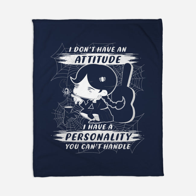 My Personality-None-Fleece-Blanket-naomori
