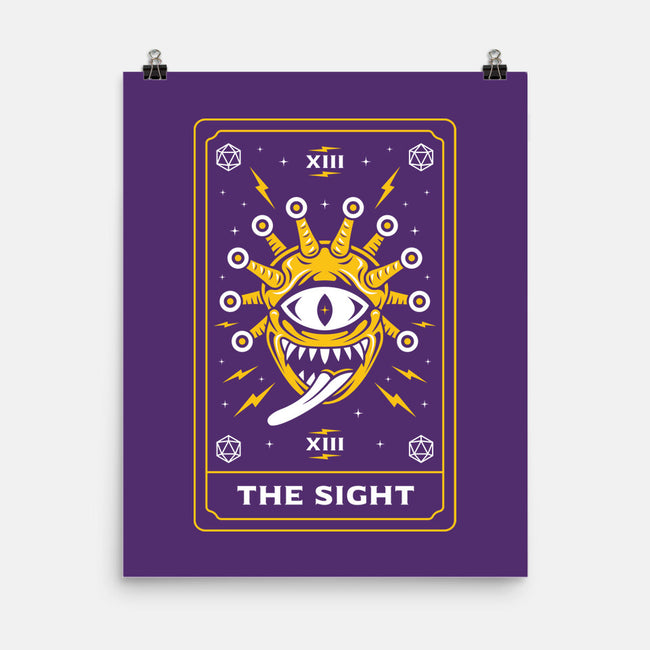The Sight Tarot Card-None-Matte-Poster-Logozaste