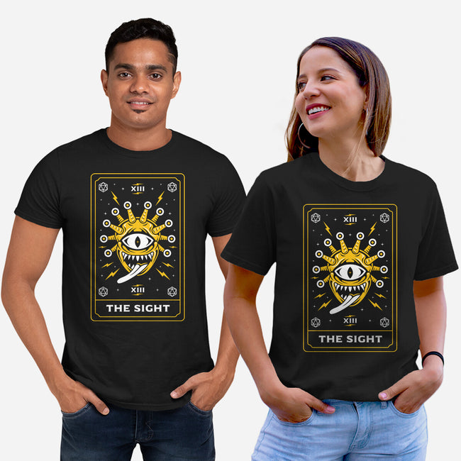 The Sight Tarot Card-Unisex-Basic-Tee-Logozaste