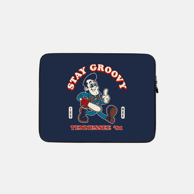 Vintage Stay Groovy-None-Zippered-Laptop Sleeve-Nemons