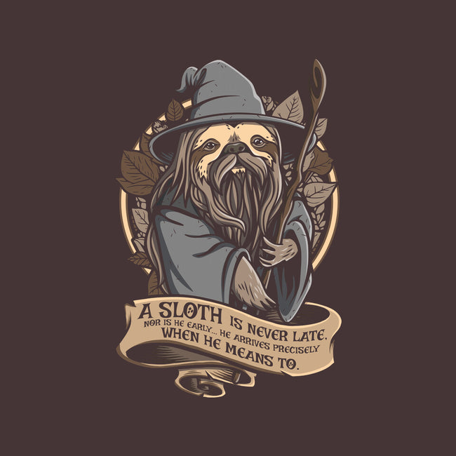 Sloth The Grey-None-Stretched-Canvas-Olipop