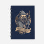 Sloth The Grey-None-Dot Grid-Notebook-Olipop