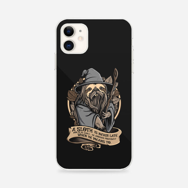 Sloth The Grey-iPhone-Snap-Phone Case-Olipop