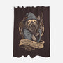 Sloth The Grey-None-Polyester-Shower Curtain-Olipop