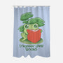 Froggin Love Books-None-Polyester-Shower Curtain-ricolaa