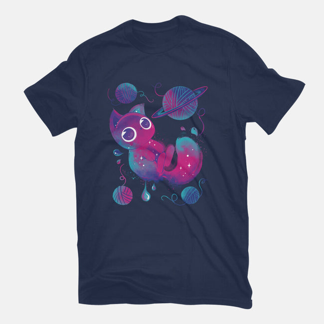 Galaxy Cuteness-Womens-Basic-Tee-ricolaa