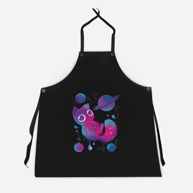 Galaxy Cuteness-Unisex-Kitchen-Apron-ricolaa