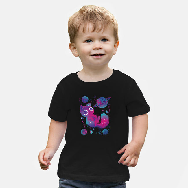 Galaxy Cuteness-Baby-Basic-Tee-ricolaa