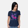 Galaxy Cuteness-Womens-Basic-Tee-ricolaa