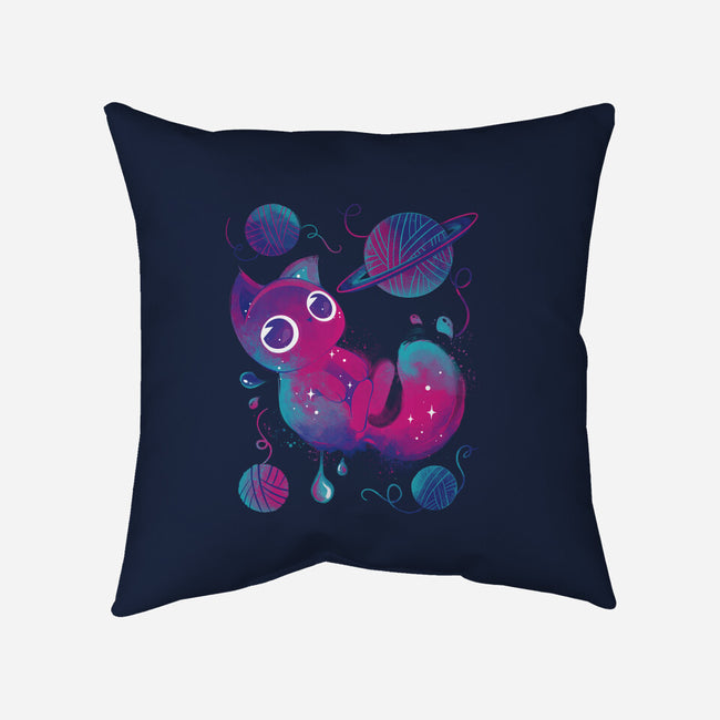 Galaxy Cuteness-None-Removable Cover w Insert-Throw Pillow-ricolaa