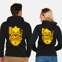 Chocobo Ramen-Unisex-Zip-Up-Sweatshirt-Alundrart
