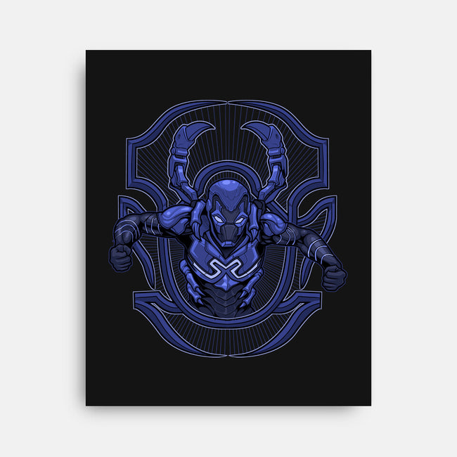 Beetle-Man-None-Stretched-Canvas-Astrobot Invention