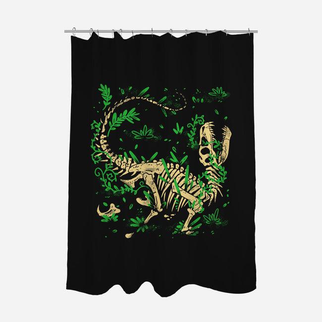 Jurassic Raptor-None-Polyester-Shower Curtain-estudiofitas