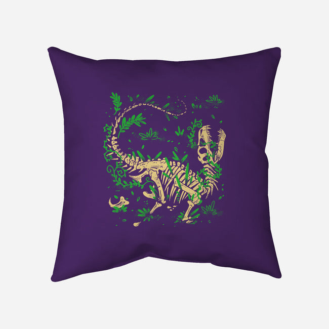 Jurassic Raptor-None-Removable Cover w Insert-Throw Pillow-estudiofitas