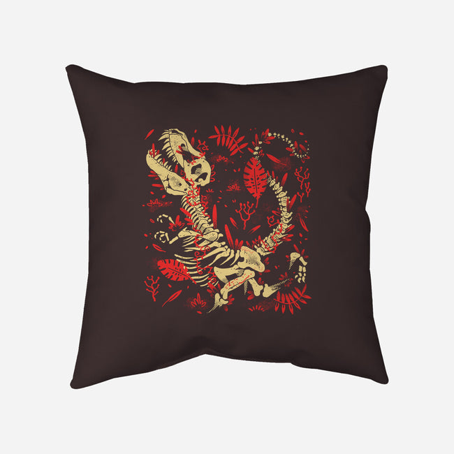 Jurassic Rex-None-Removable Cover w Insert-Throw Pillow-estudiofitas