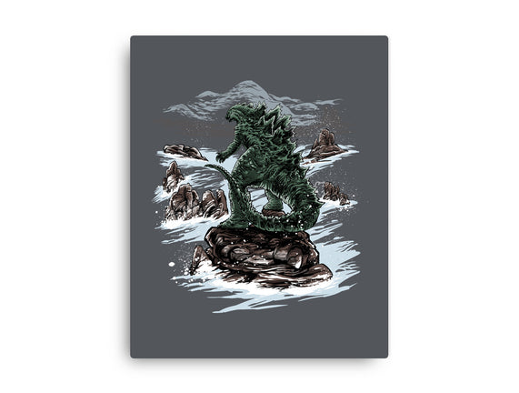 Kaiju Above The Sea Of Fog