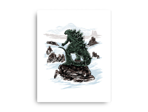Kaiju Above The Sea Of Fog