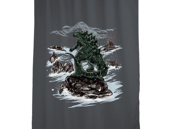 Kaiju Above The Sea Of Fog
