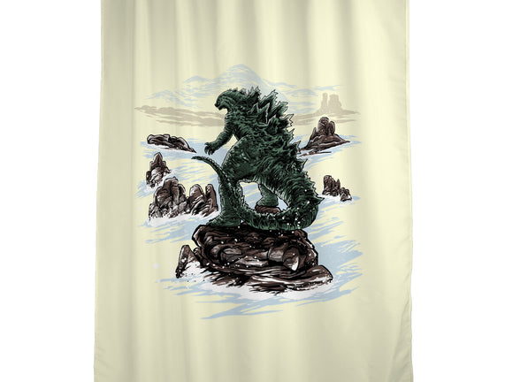 Kaiju Above The Sea Of Fog