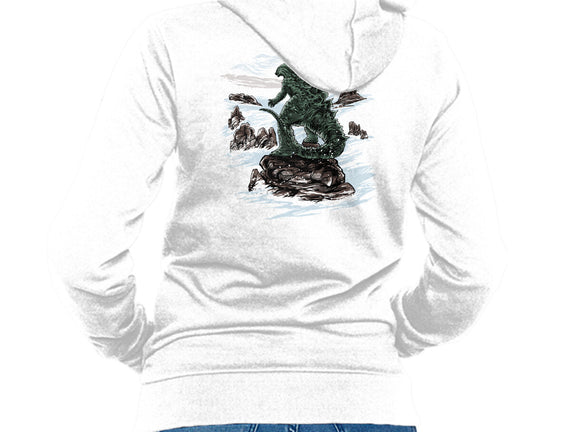 Kaiju Above The Sea Of Fog
