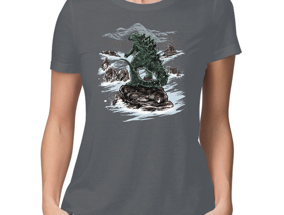 Kaiju Above The Sea Of Fog