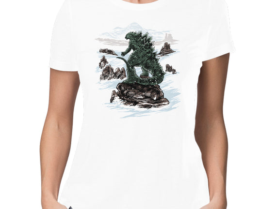 Kaiju Above The Sea Of Fog