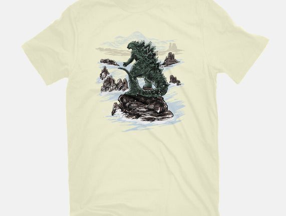 Kaiju Above The Sea Of Fog