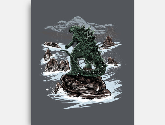Kaiju Above The Sea Of Fog