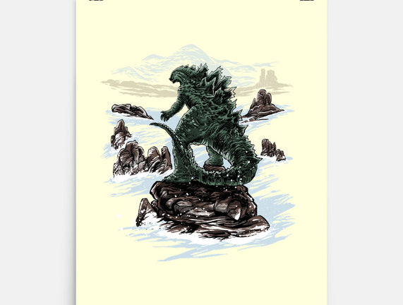 Kaiju Above The Sea Of Fog