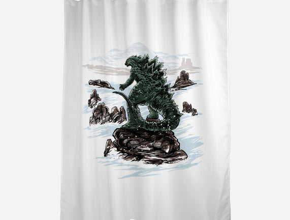 Kaiju Above The Sea Of Fog