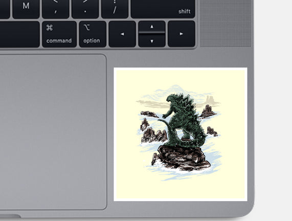 Kaiju Above The Sea Of Fog