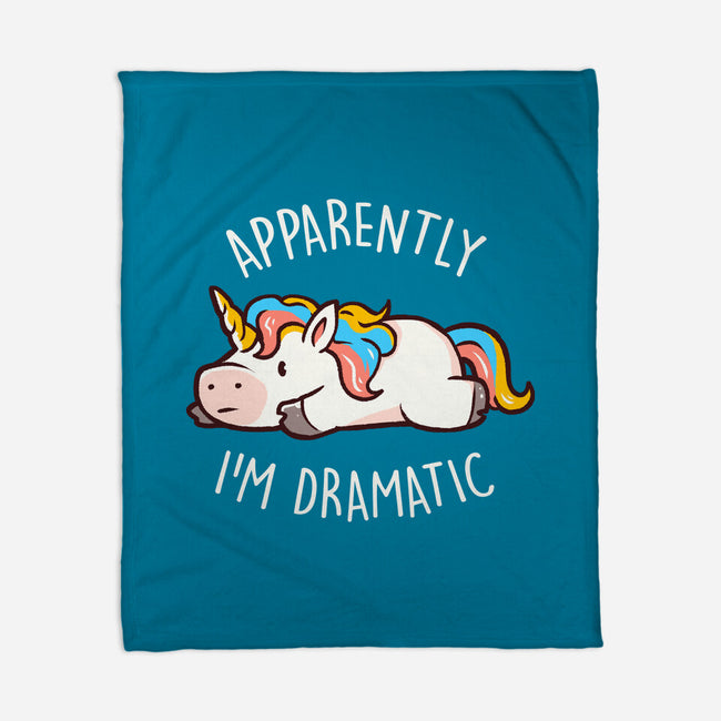 Apparently I'm Dramatic-None-Fleece-Blanket-eduely