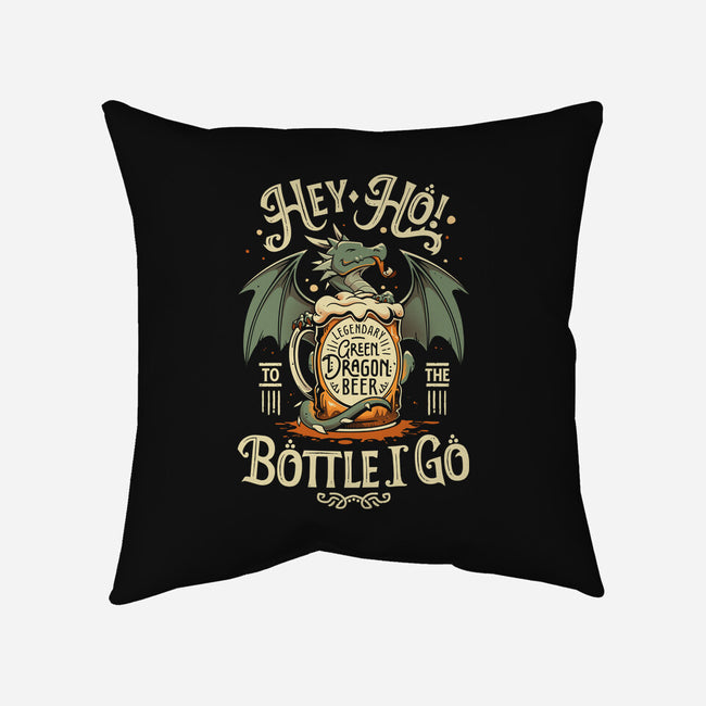 A Dragon's Pint-None-Removable Cover w Insert-Throw Pillow-Snouleaf