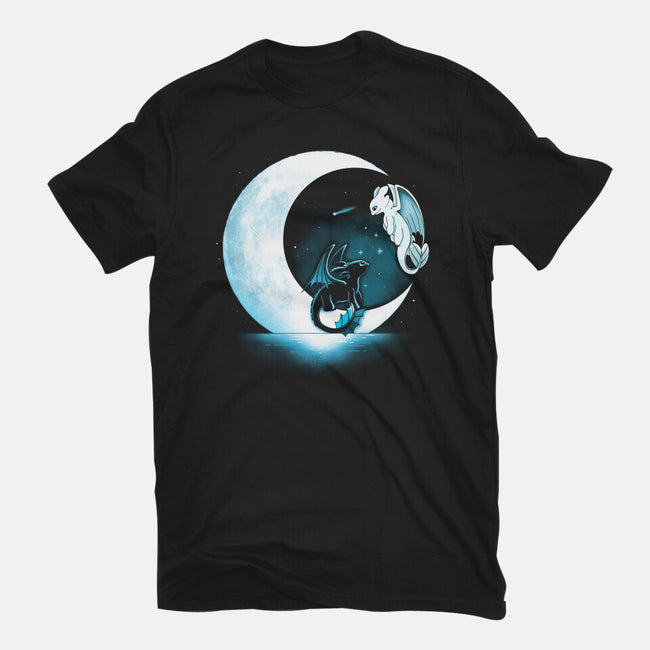 Dragons Moon-Mens-Basic-Tee-Vallina84