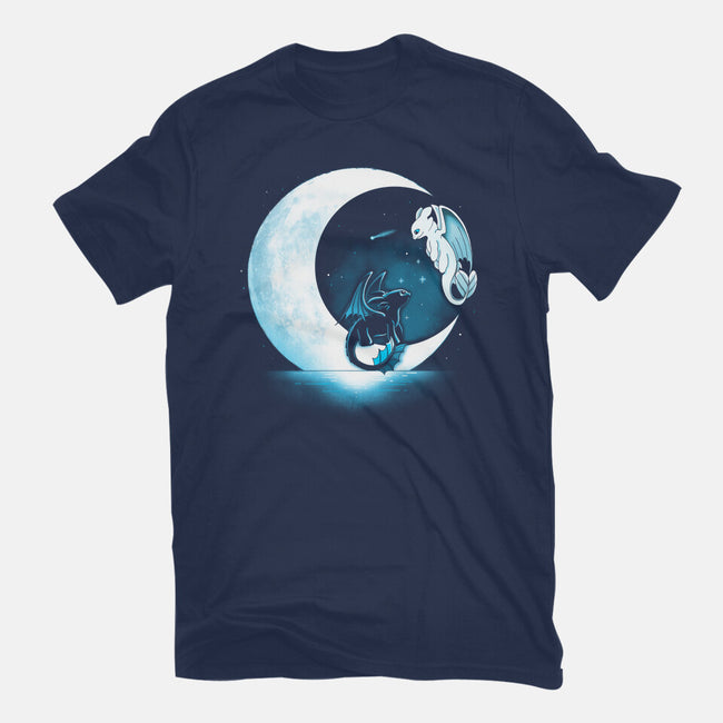 Dragons Moon-Mens-Basic-Tee-Vallina84